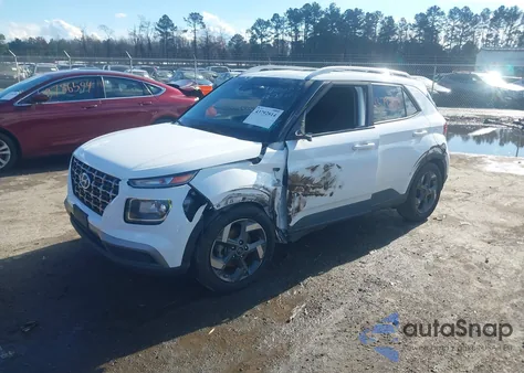 2022 Hyundai Venue Sel z USA, uszkodzony, nr VIN KMHRC8A34NU186496